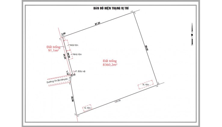 Đất Mặt Tiền Thới An Trung Tâm Q12- 85m x90m-7710m2 Chỉ 90Tỷ